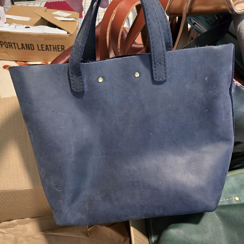 Portland Leather Deep Water Mini Crossbody - Picture 3 of 8